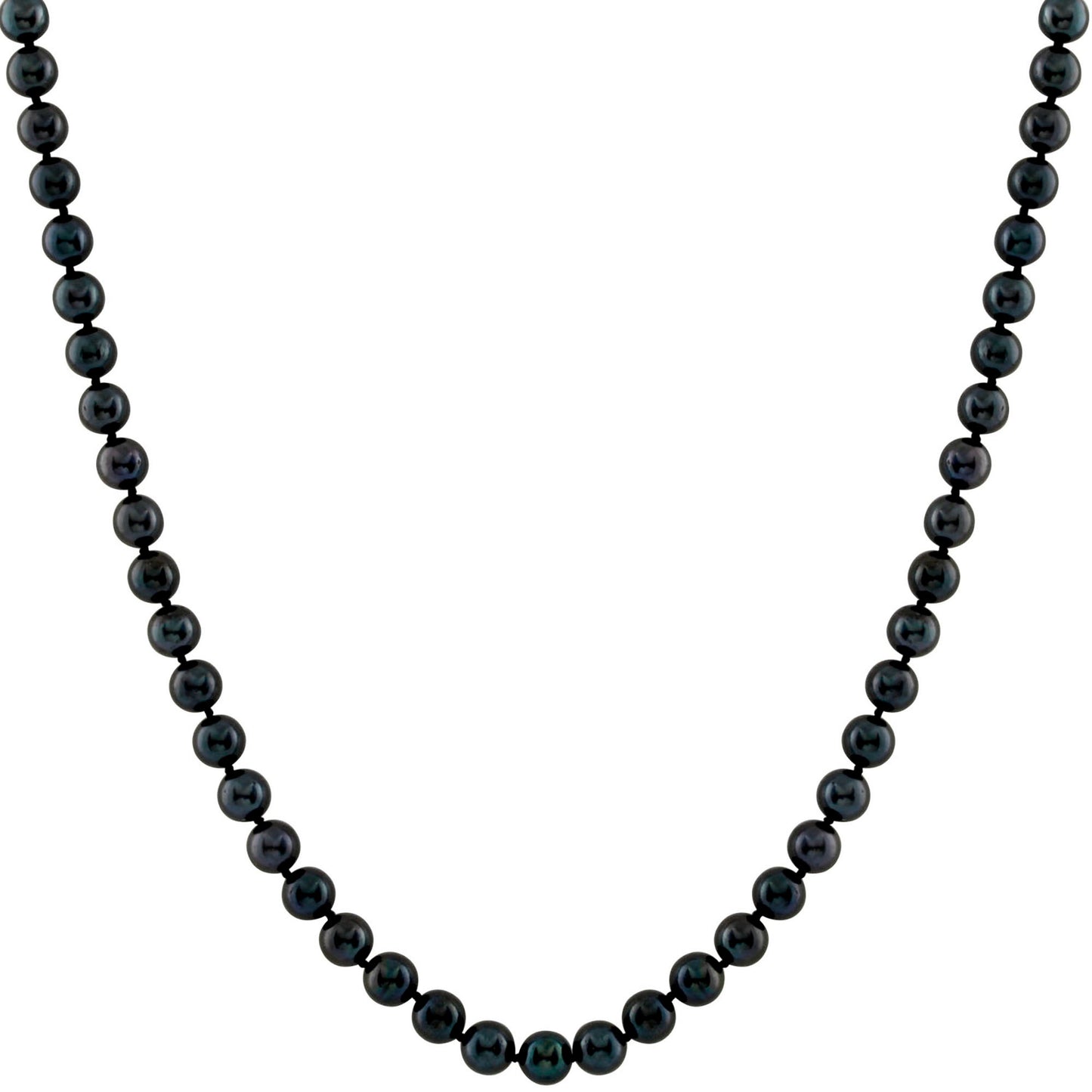 title:Splendid Pearls Akoya Pearl Necklace;color:Black