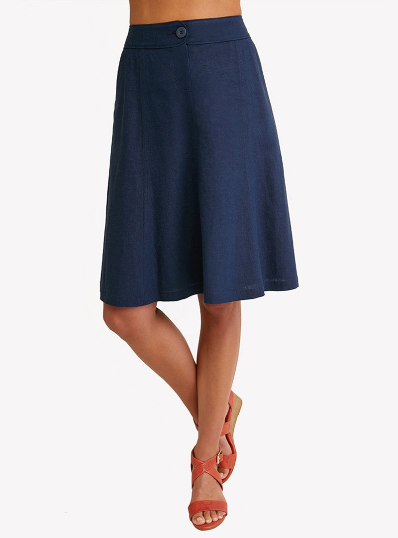 LOULOU DAMOUR Women's Cedros Flare Skirt
