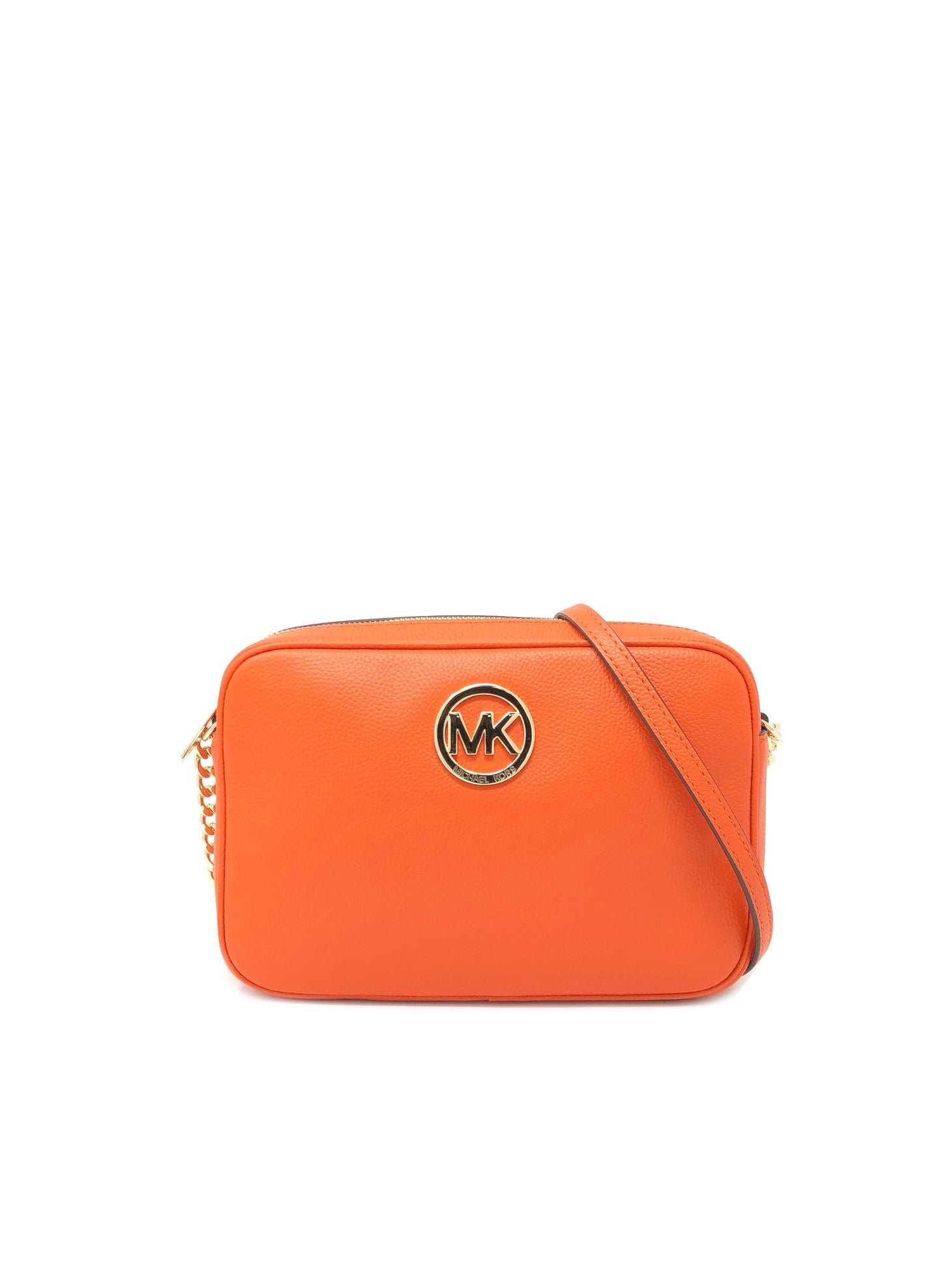 title:Michael Kors Women's Clementine Fulton Large East West Crossbody;color:Clementine