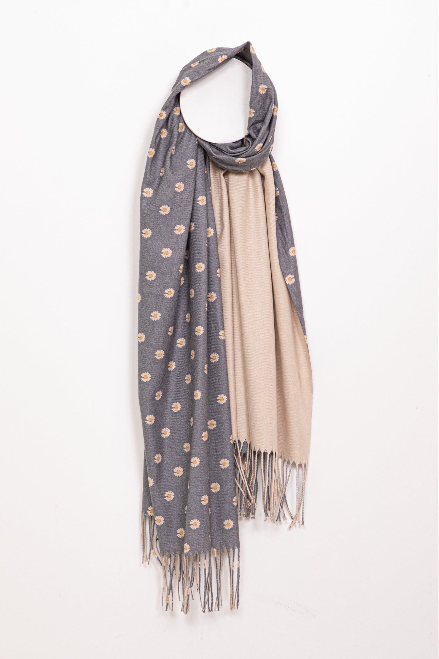 di firenze Soft Feel Daisy Print Pashmina