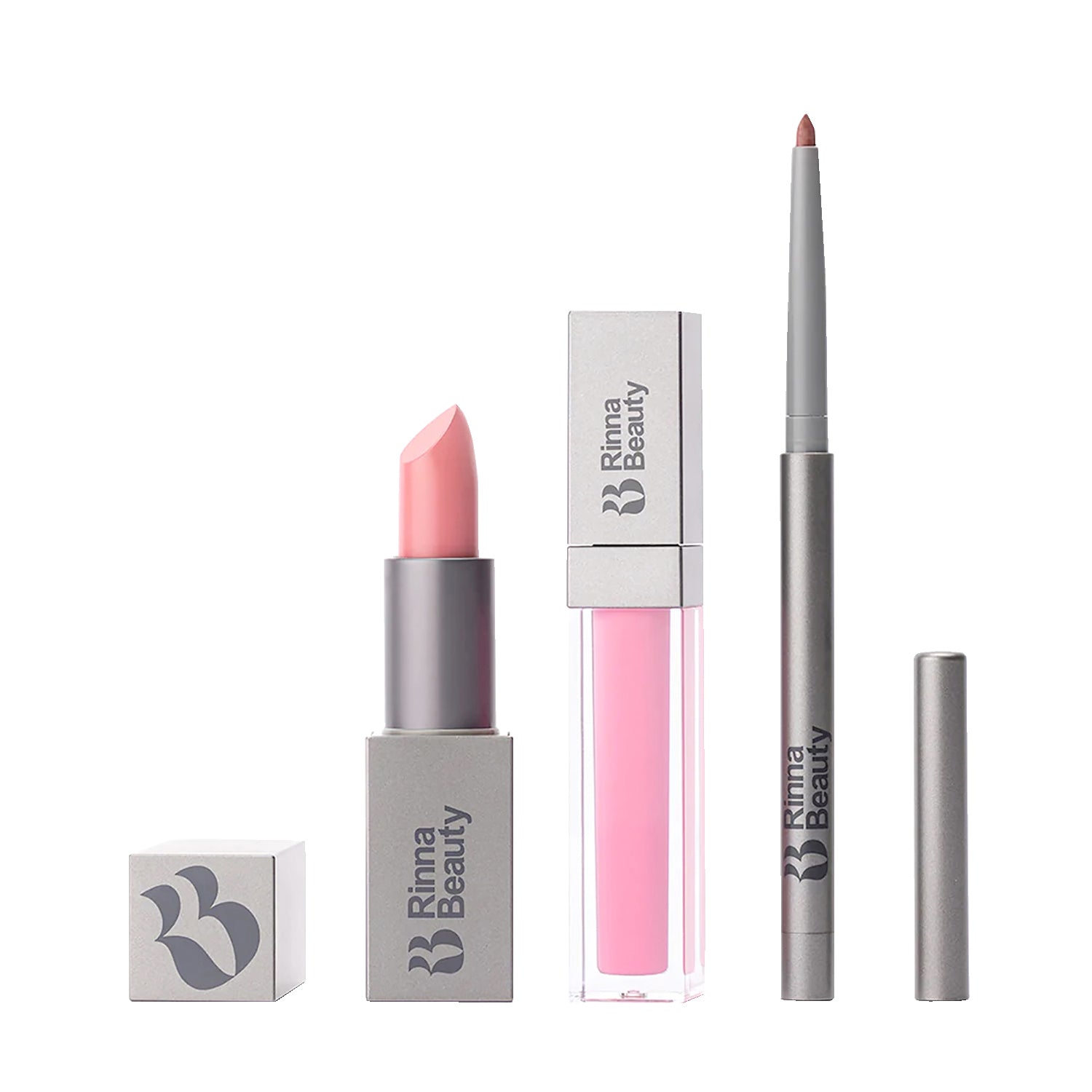 title:RINNA BEAUTY ICON LIP KIT - PINKY;color:not applicable