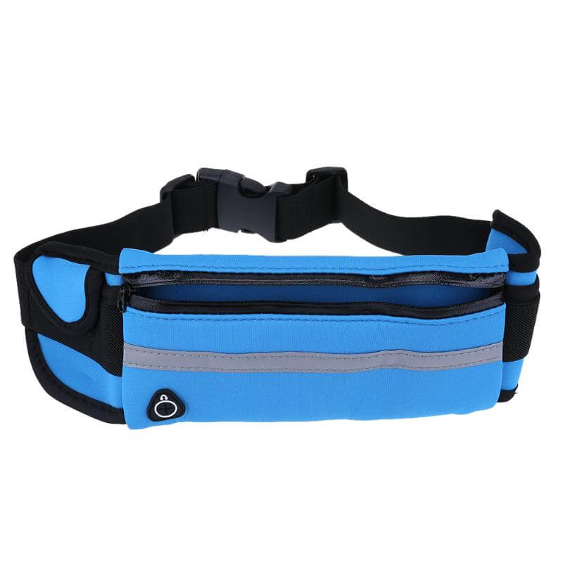 title:JupiterGear Sports Running Belt and Travel Fanny Pack for Jogging, Cycling and Outdoors with Water Resistant Pockets;color:Dark Blue