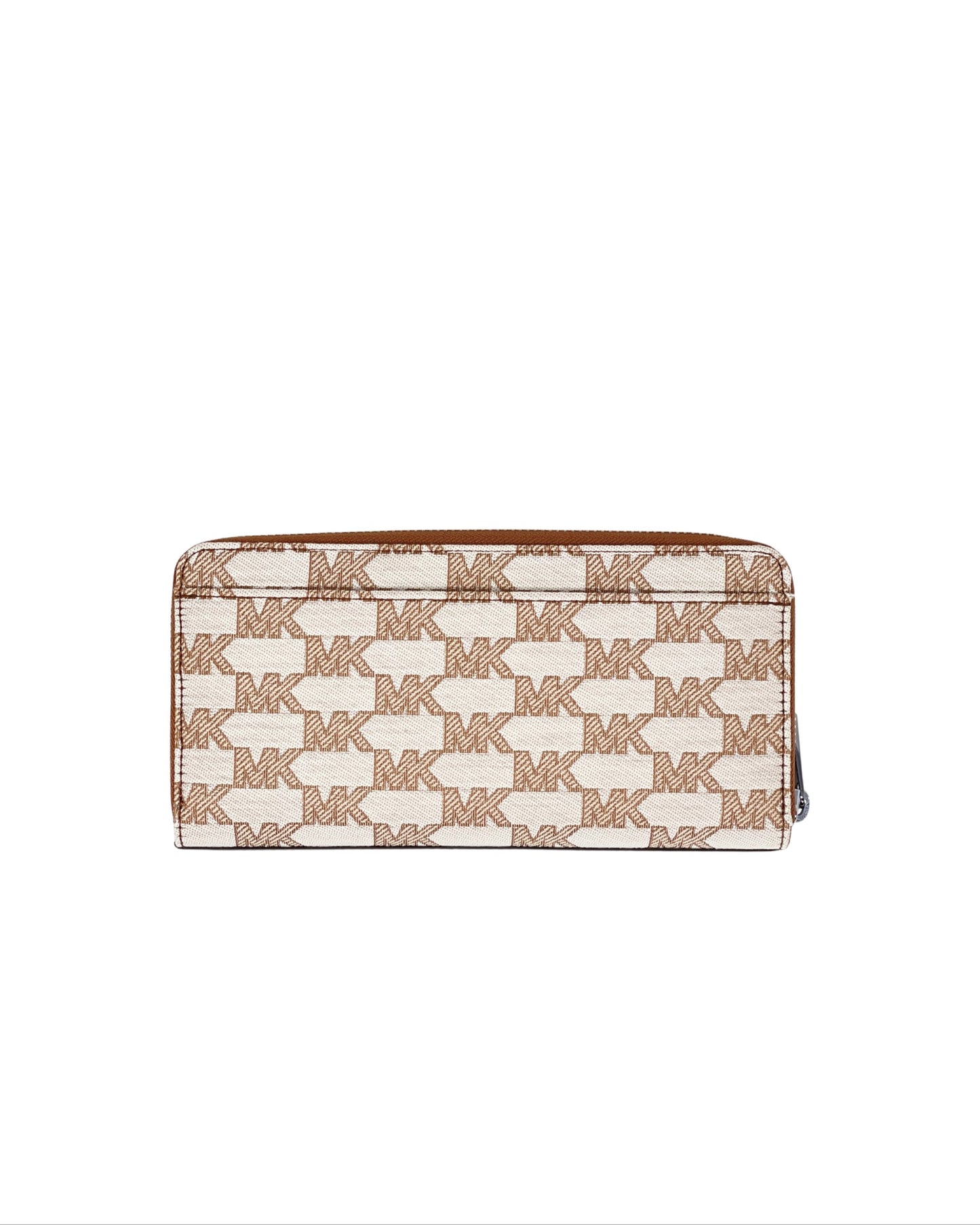 Michael Kors Cooper Logo Jacquard Tech Zip Around Wallet