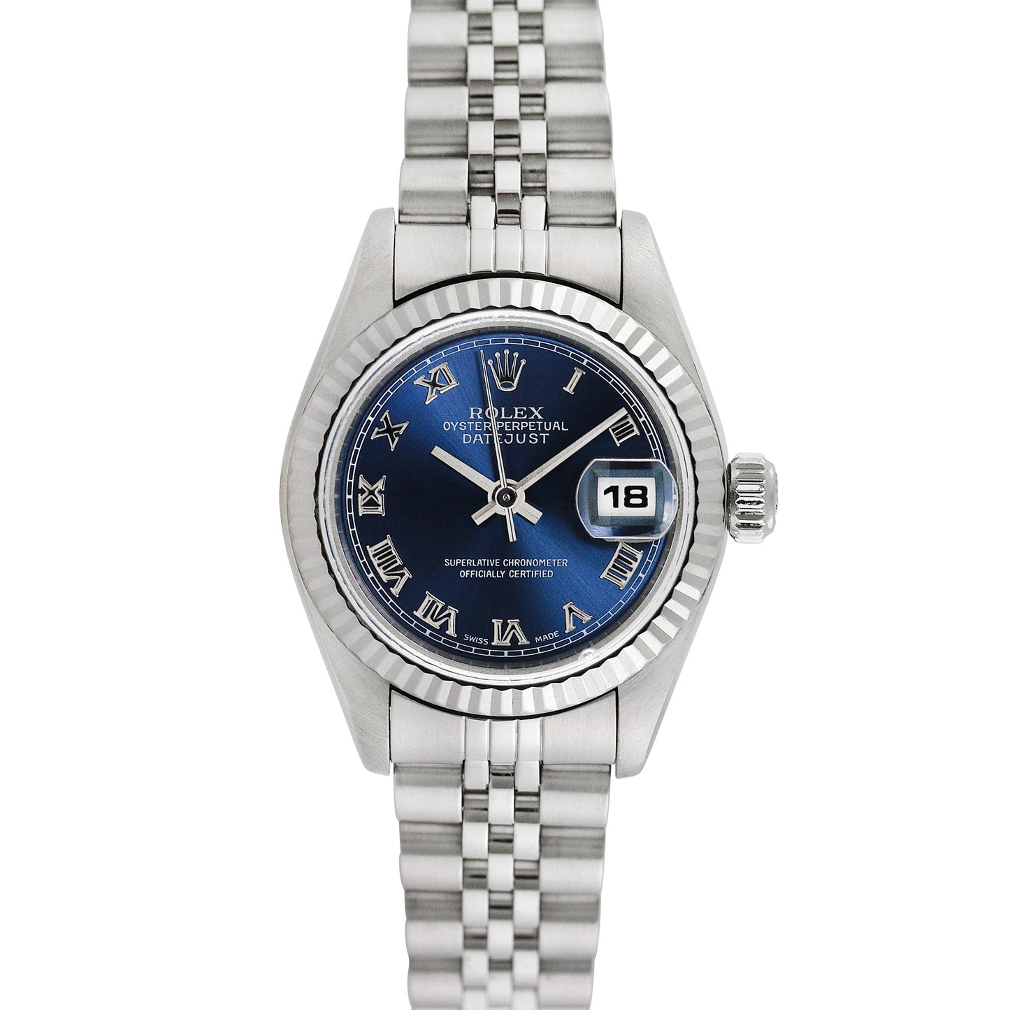 Pre-owned Rolex Ladies Stainless Steel Datejust, item #10