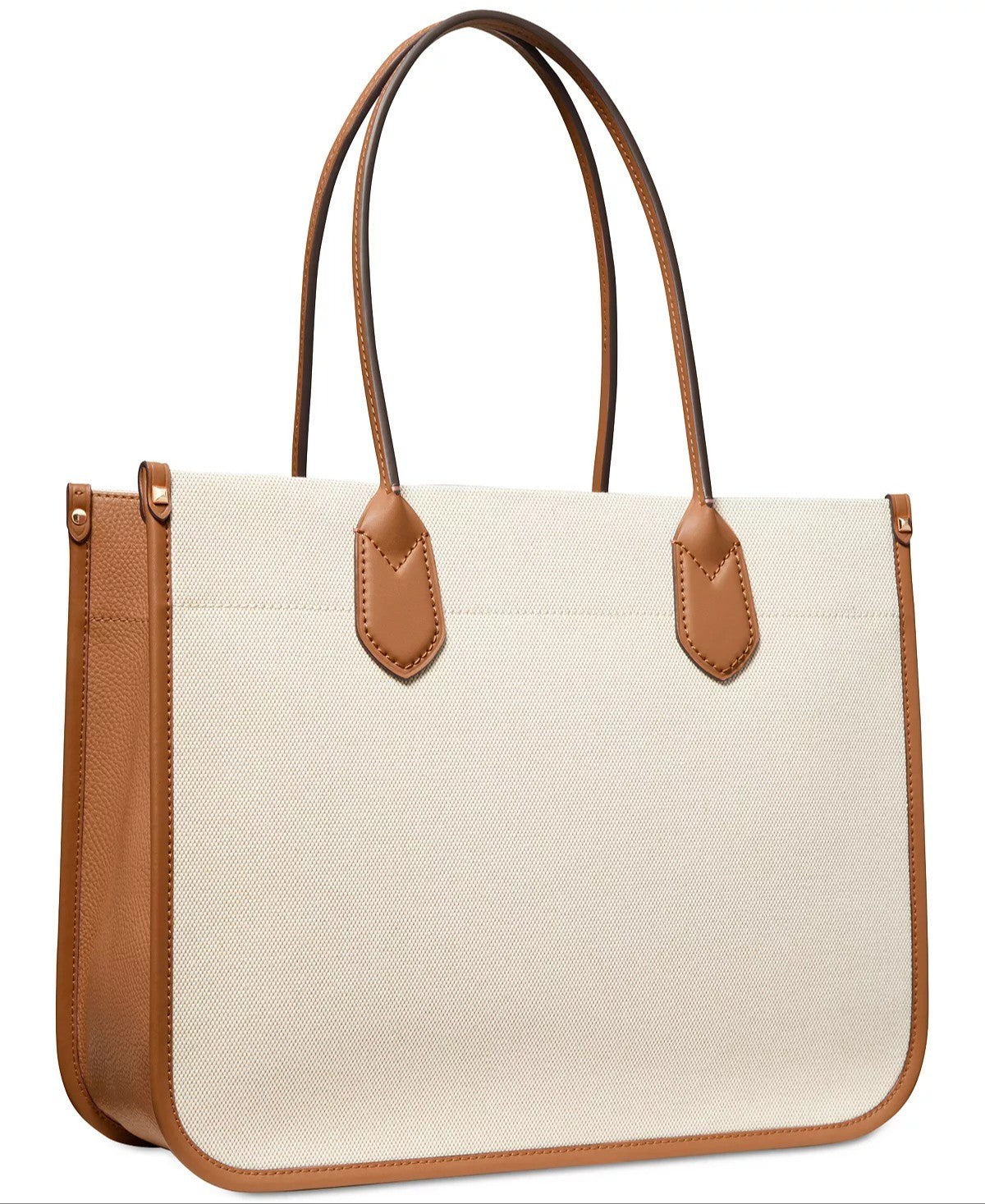 Michael Kors Heidi Extra Large Stripe Canvas Tote Bag