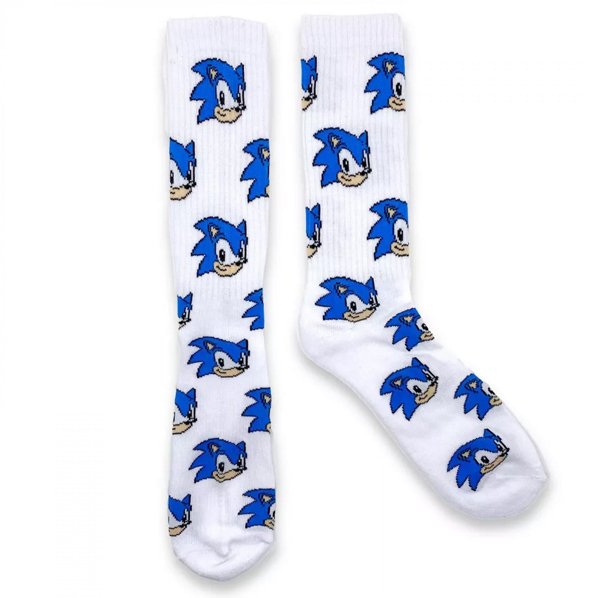 title:Sonic The Hedgehog Men's Crew Socks 3-Pair Pack;color:Multi-Color