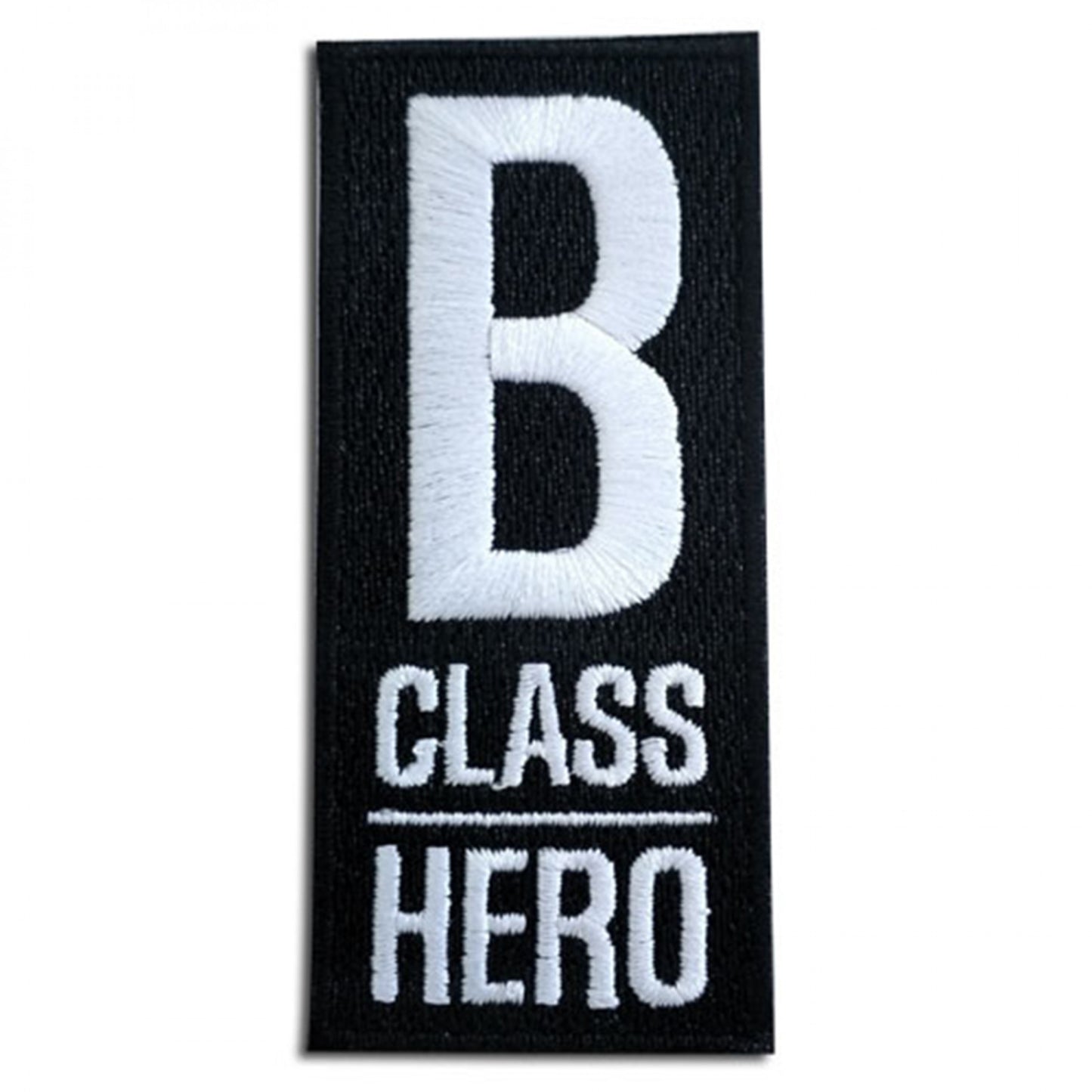 title:One Punch Man B-Class Hero Patch;color:Black