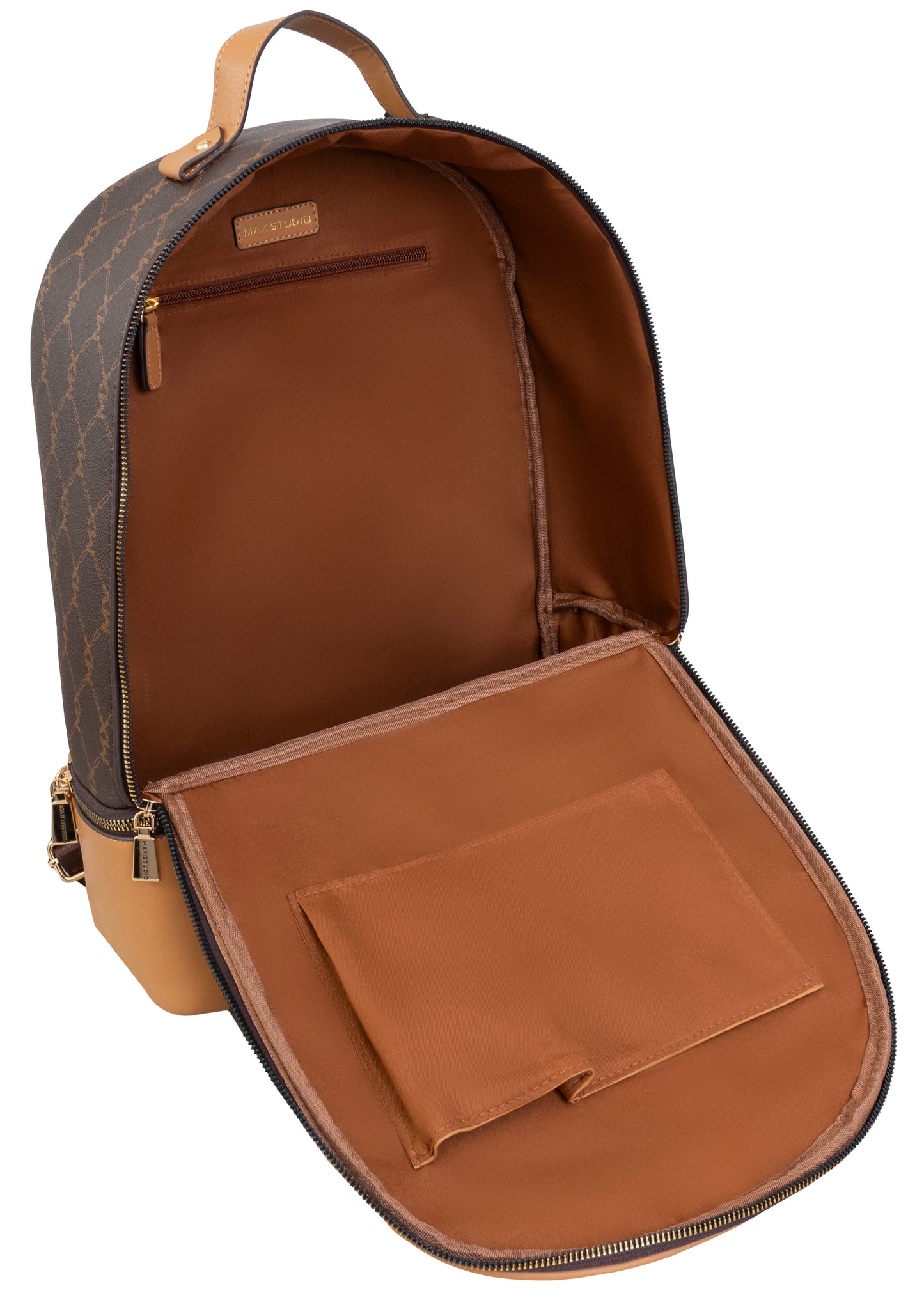 Max Studio Signature Backpack with Drop Bottom Shoe Compartment