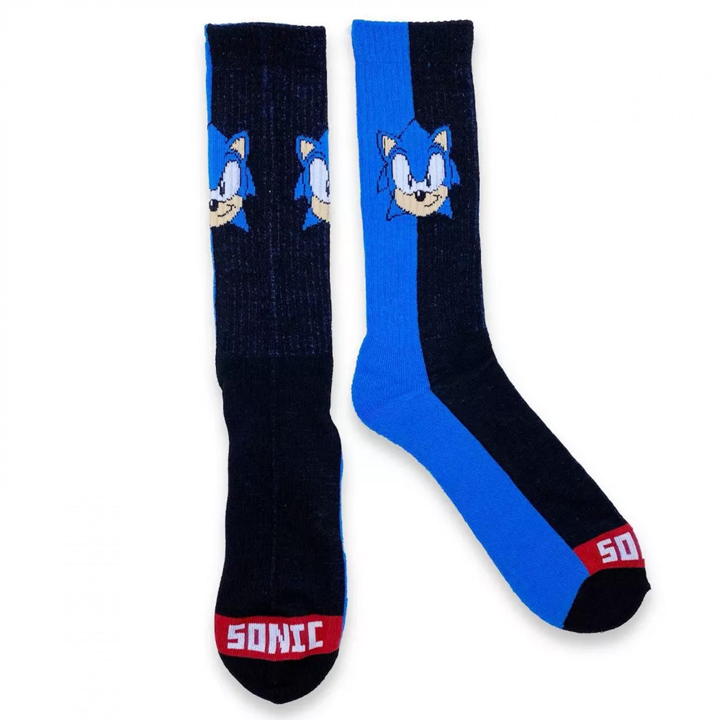 title:Sonic The Hedgehog Men's Crew Socks 3-Pair Pack;color:Multi-Color