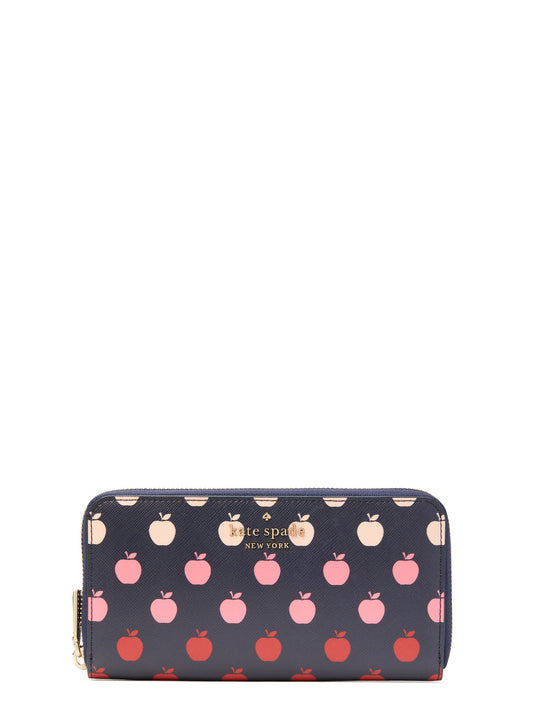 Kate Spade Staci Large Red Apple Continental Wallet