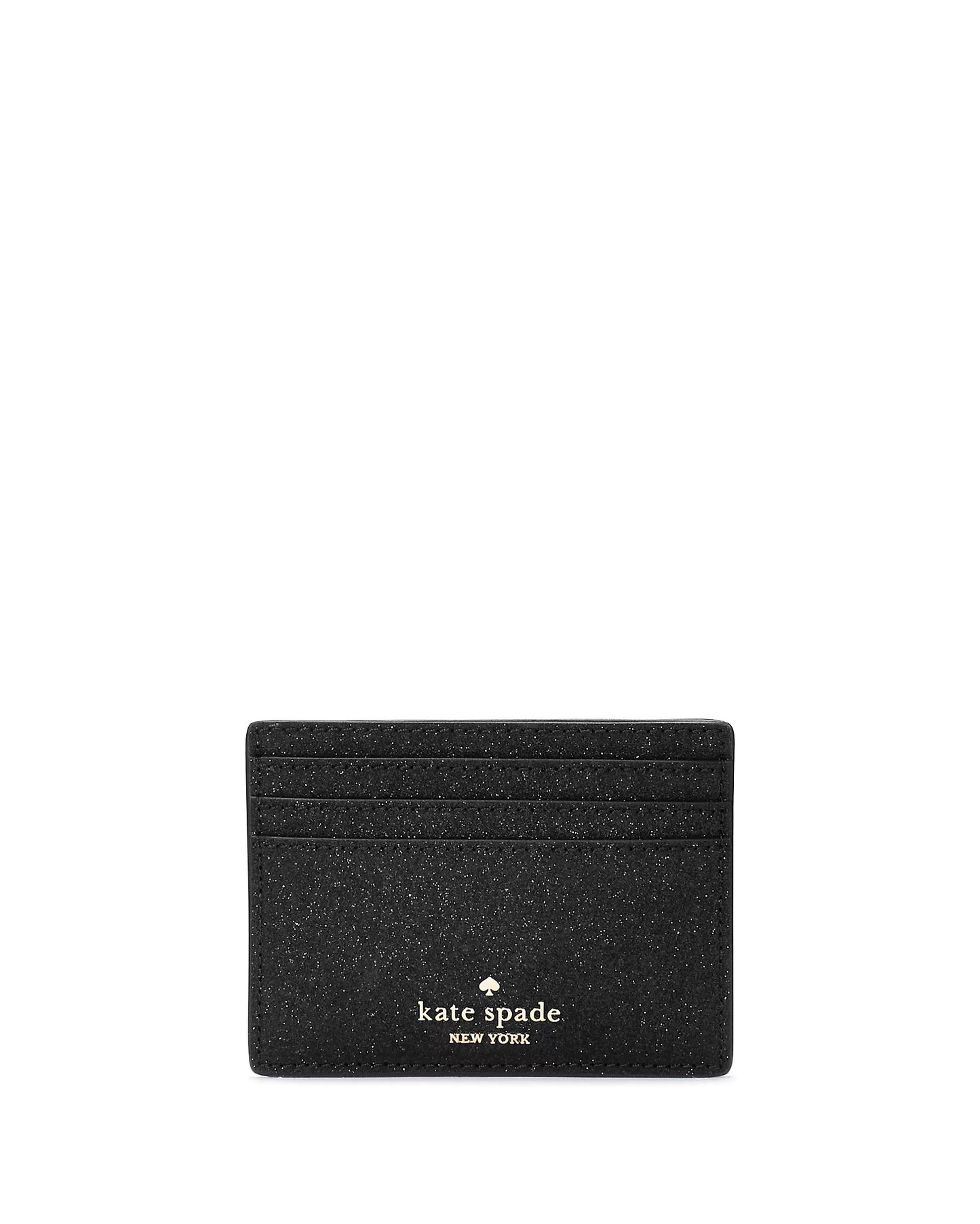 Kate Spade Glimmer Glitter Small Slim Card Holder