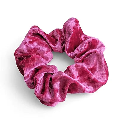 title:Velvet Scrunchies, 4 Pack;color:Light Color Pallet