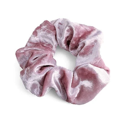 title:Velvet Scrunchies, 4 Pack;color:Light Color Pallet