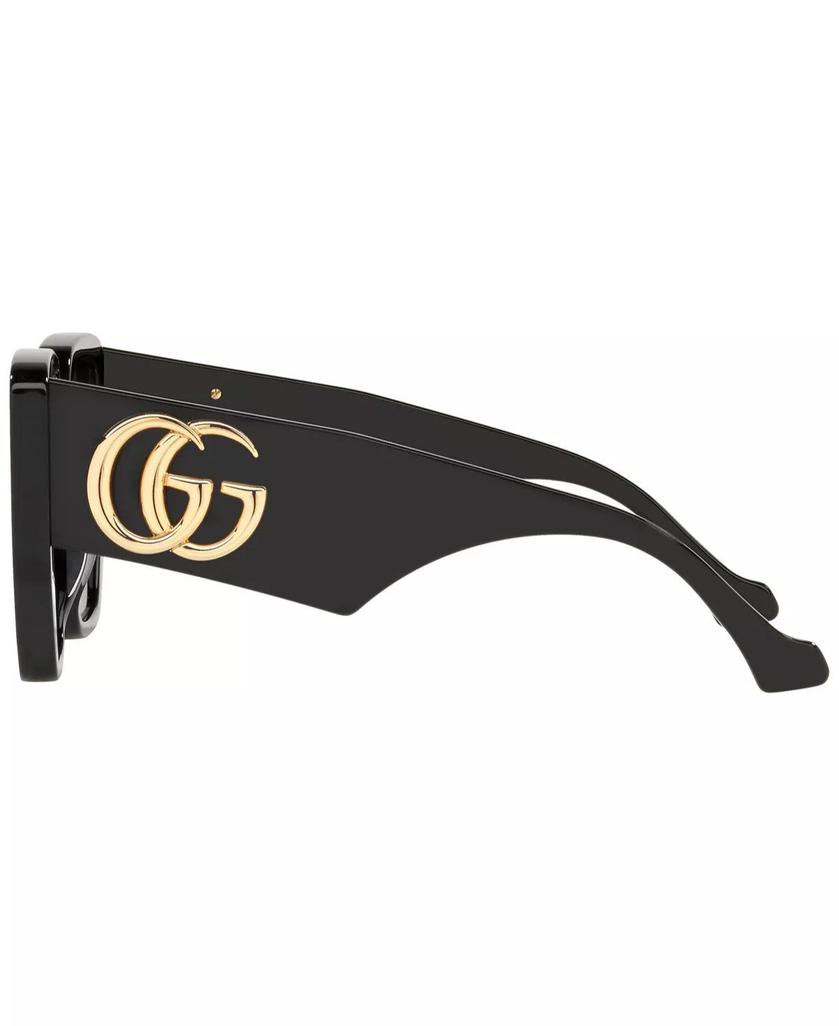 Gucci Geometric Sunglasses Black 54mm