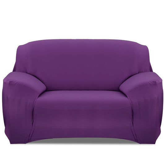 title:Sofa Cover Printed Stretch Sofa Furniture Cover Soft Sofa Slipcover Polyester Furniture Protector Cover;color:Purple