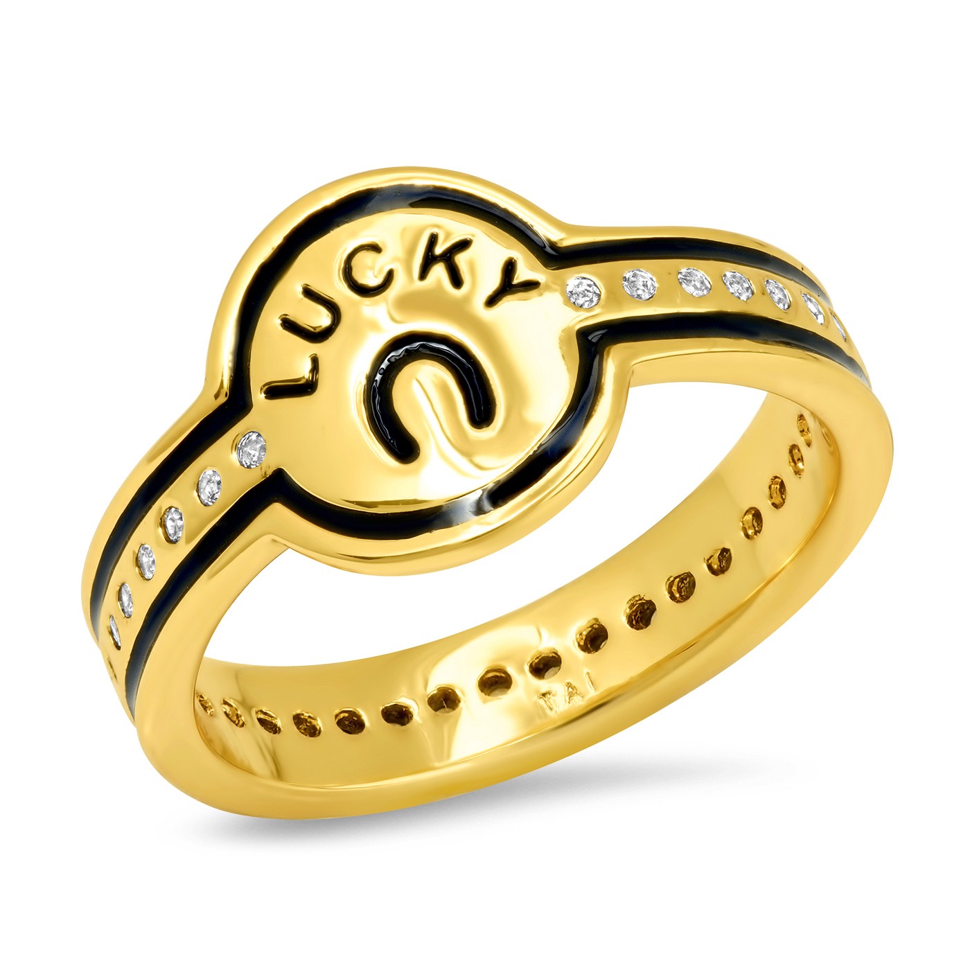 Lucky Cigar Band Ring