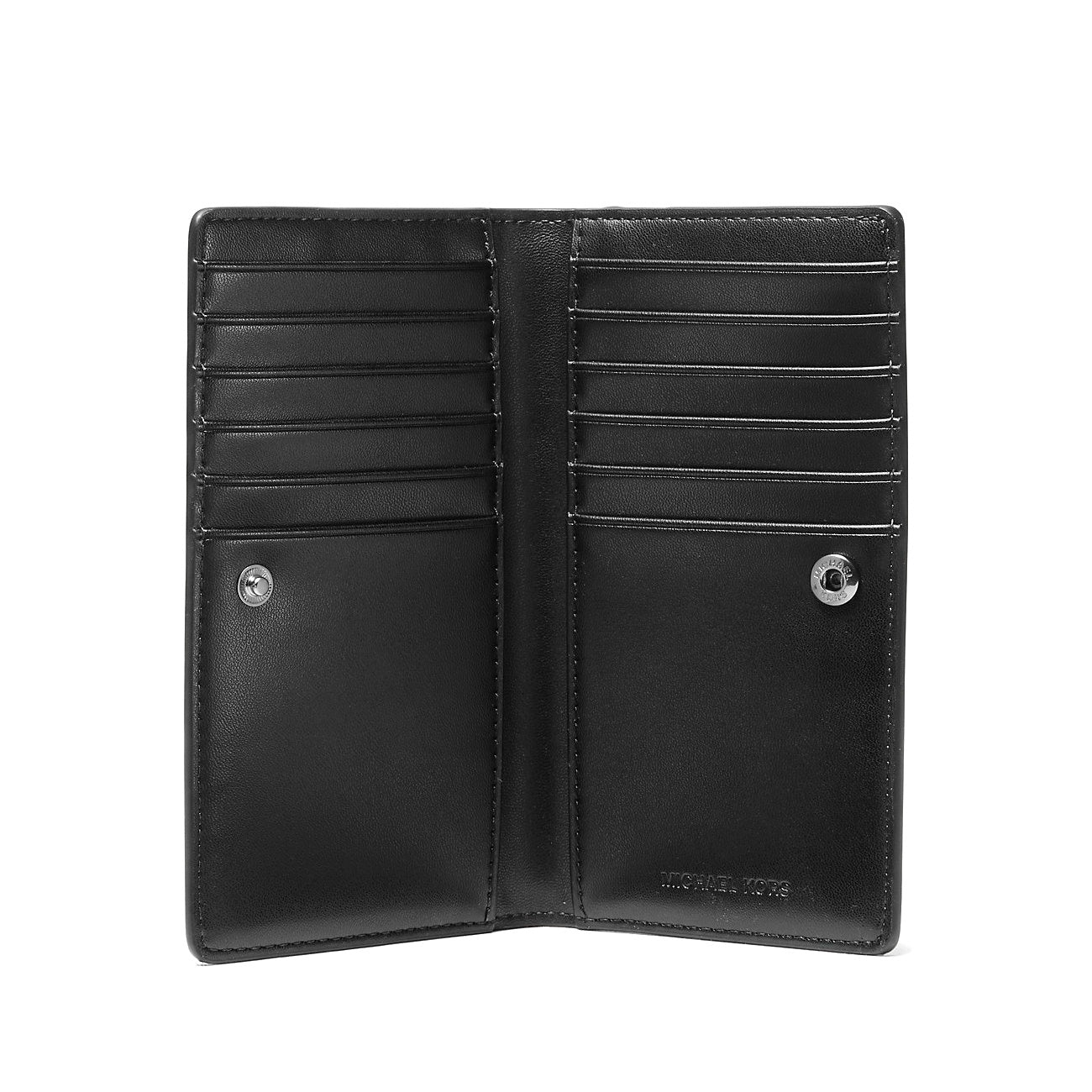 title:Michael Kors Men's Cooper Large Logo Bi-Fold Card Case;color:Black