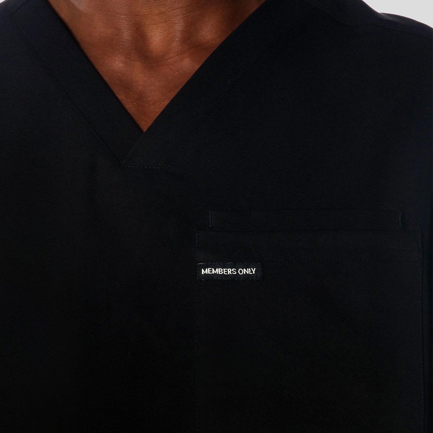 Brighton 3-Pocket Scrub Top Mens Scrub Top Members Only 