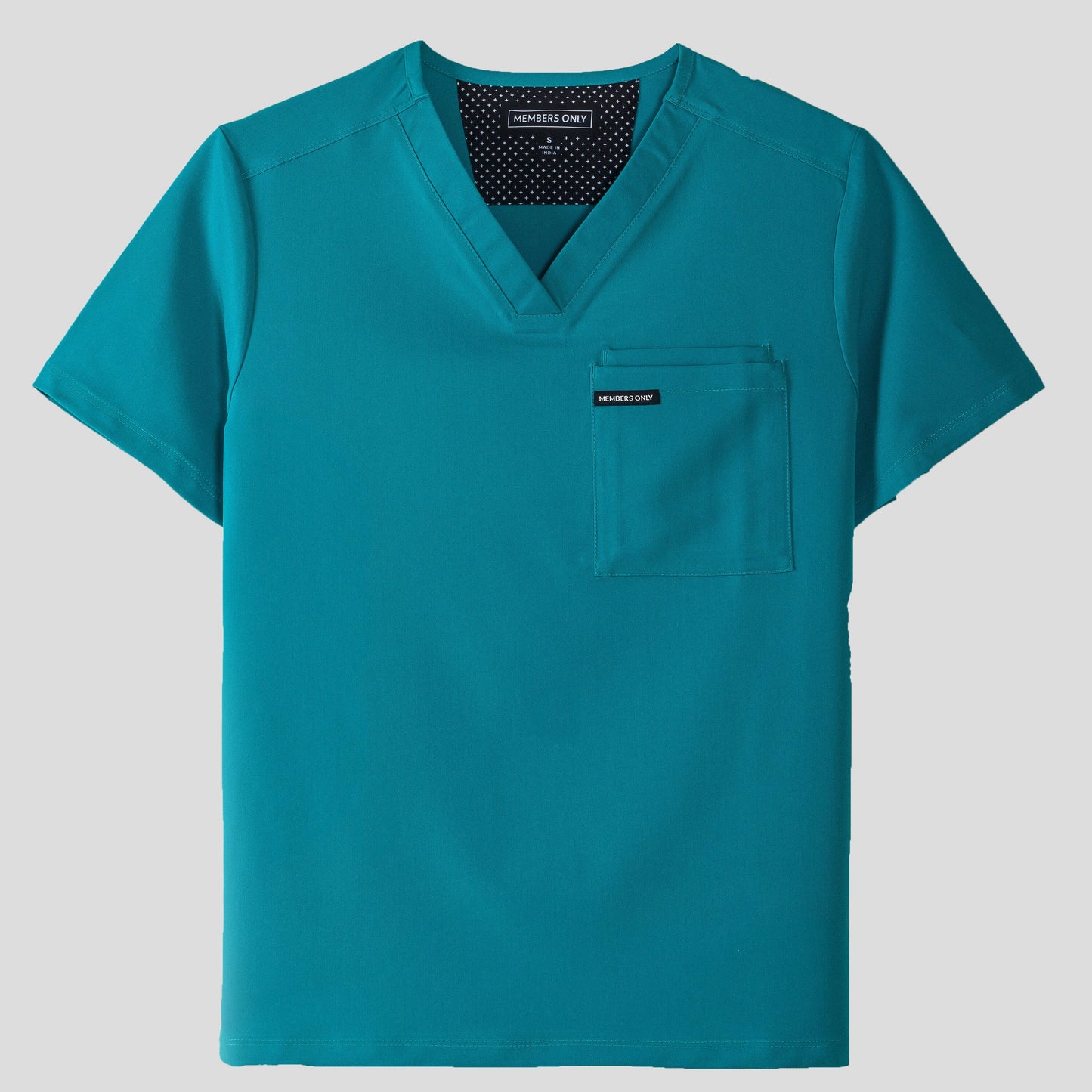 Brighton 3-Pocket Scrub Top Mens Scrub Top Members Only 