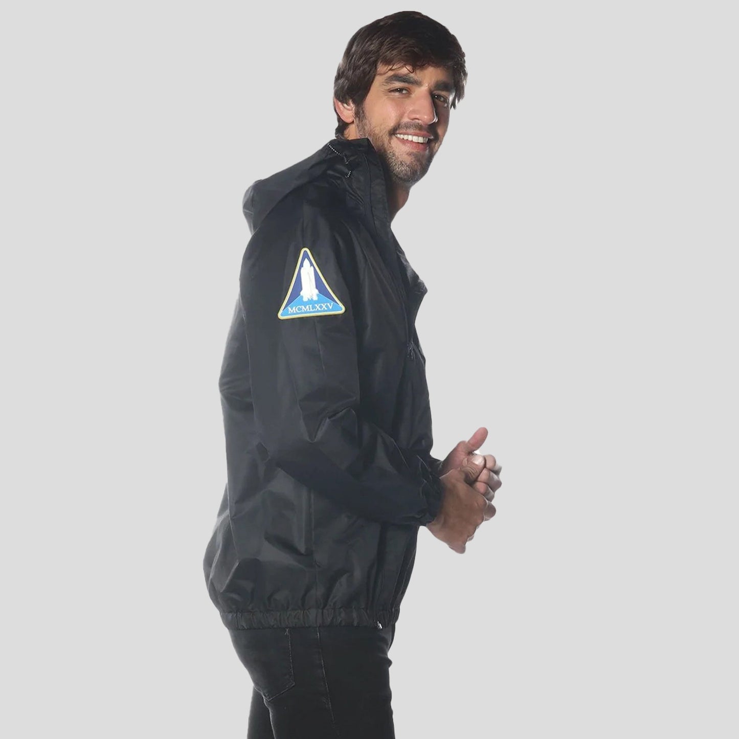 Men's Asymmetrical Windbreaker Jacket Men's Jackets Members Only 