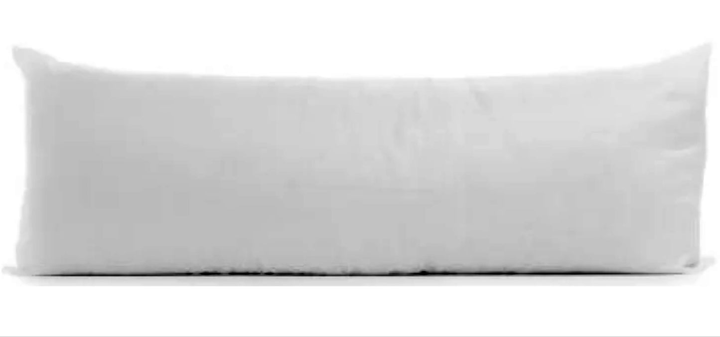 Body Pillow White 18"x42"