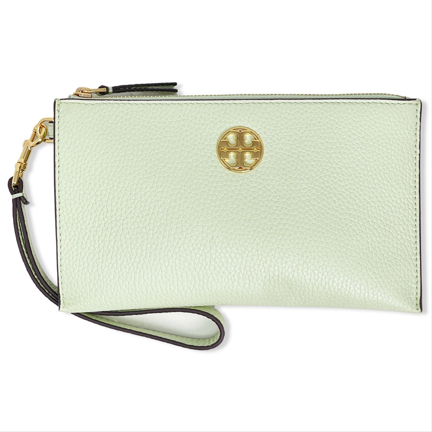 Tory Burch Chelsea Pebbled Leather Wristlet