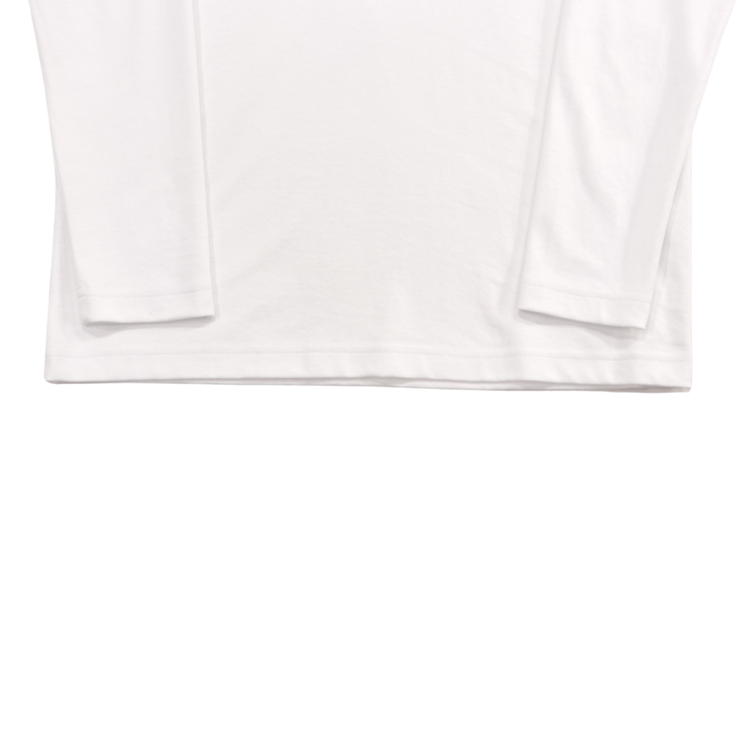 Max Colton White Long Sleeve Collar Shirt