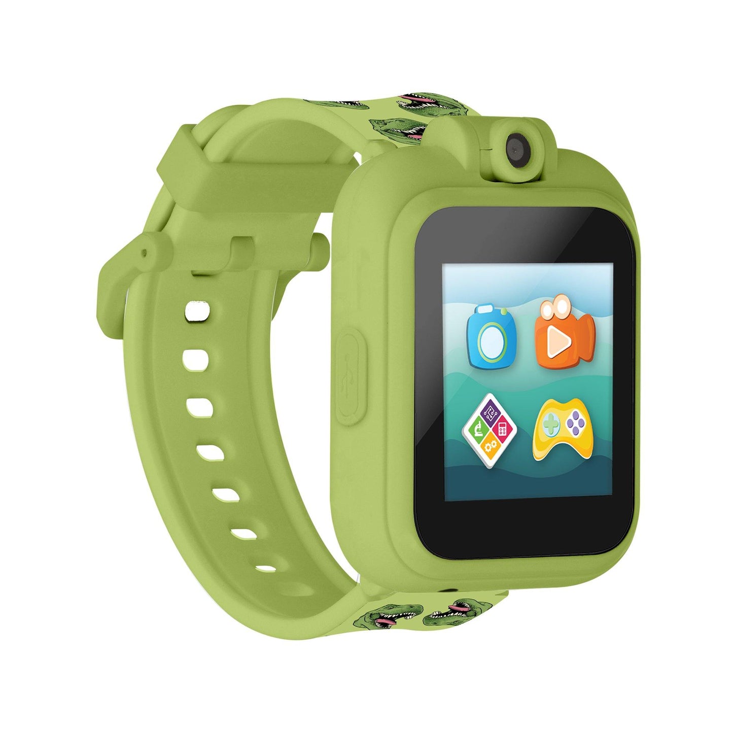 PlayZoom 2 Kids Smartwatch: Green Dinosaur Print affordable smart watch