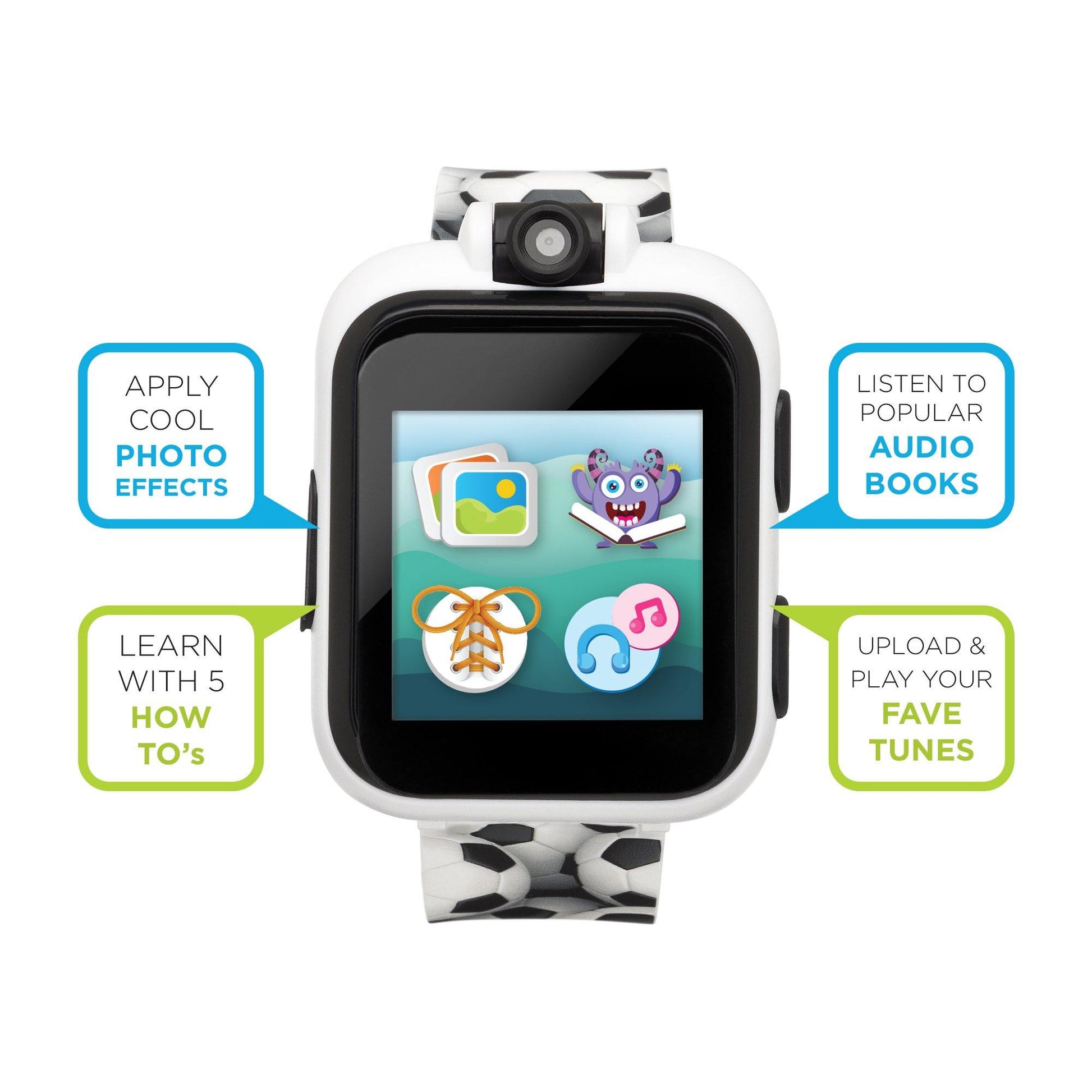 PlayZoom 2 Kids Smartwatch: Soccer Print affordable smart watch