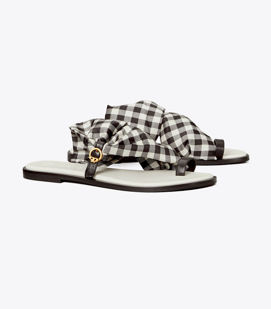 Tory Burch Selby Scarf Sandal