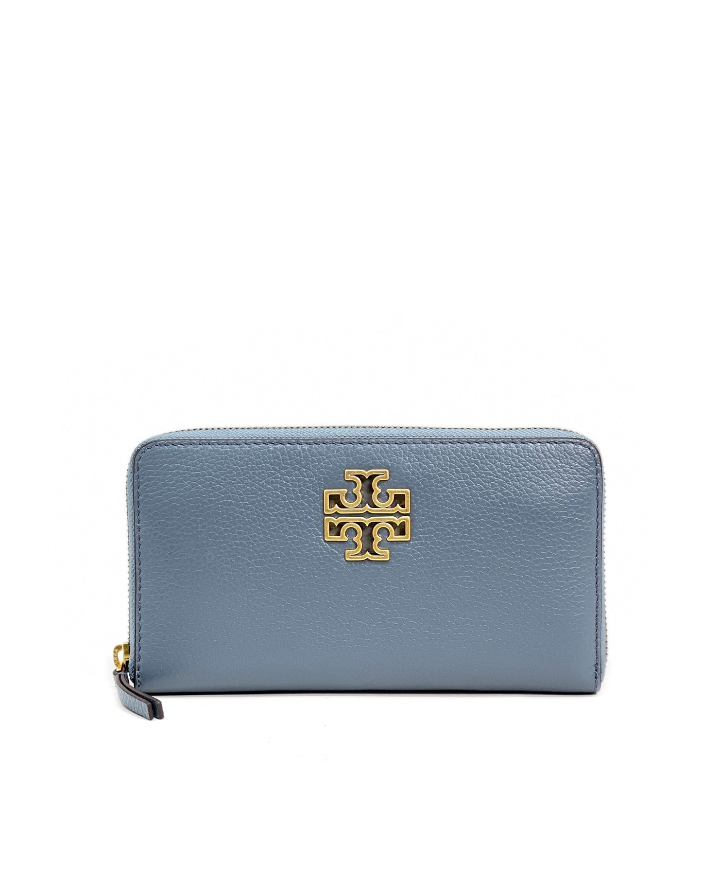 title:Tory Burch Brunnera Britten Zip Continental Wallet;color:Brunnera