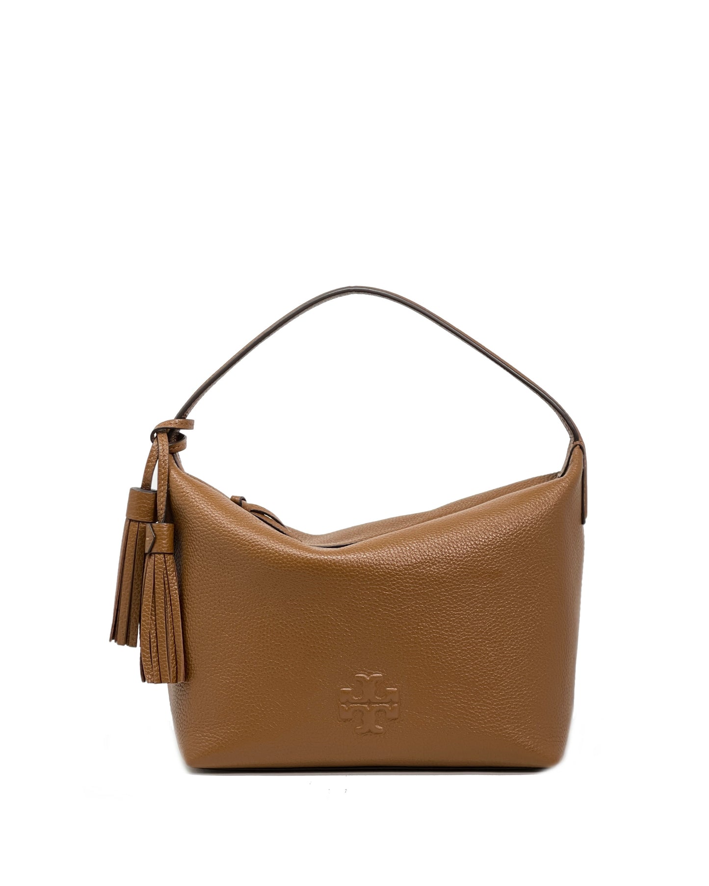 title:Tory Burch Moose Thea Small Slouchy Shoulder Bag;color:Moose