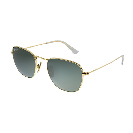 title:Ray Ban Gold Sunglasses with Polarized Green Lenses-RB_8157_921658_51mm;color:Gold