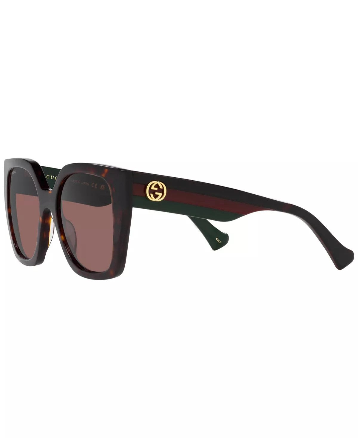 Gucci Butterfly Sunglasses Tortoise/Brown 55mm