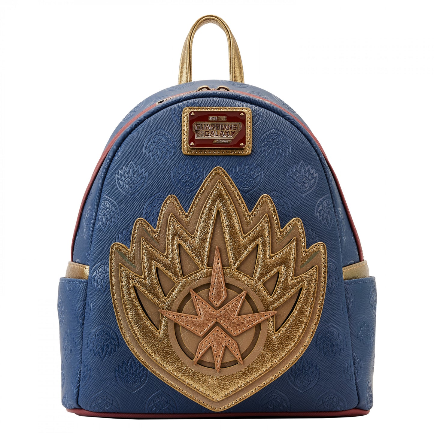 title:Guardians of The Galaxy Ravager Badge Mini Backpack By Loungefly;color:Multi-Color