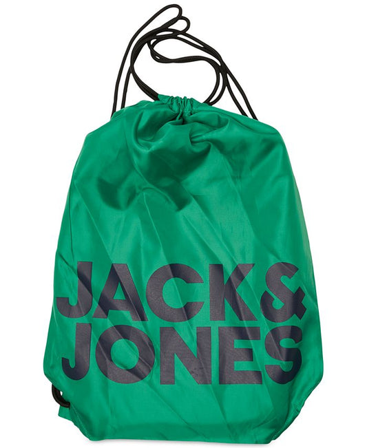 Jack & Jones Men's 3 Pc Swim Trunks Towel & Drawstring Beach Bag Set Green Size Large