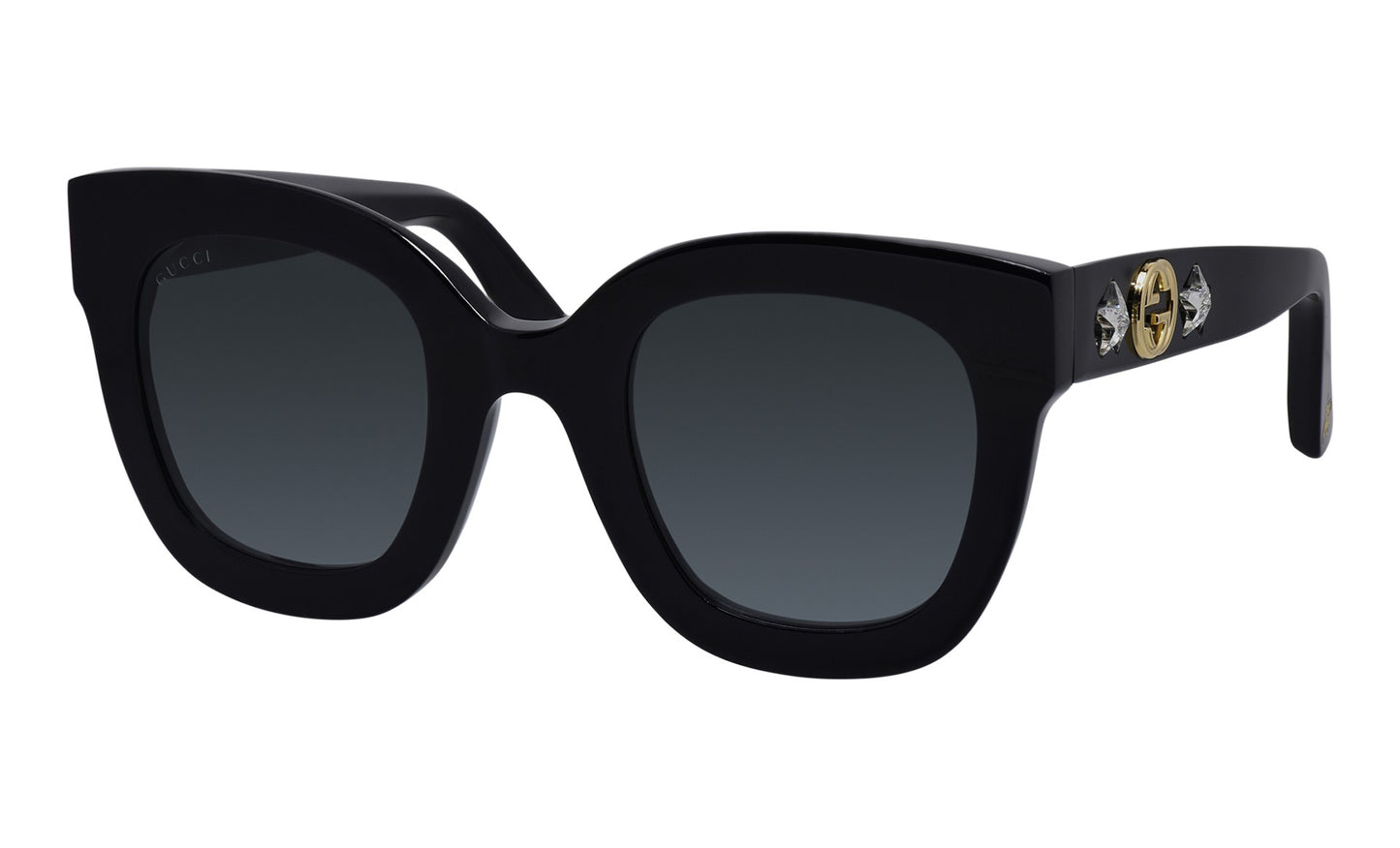 Gucci Womens Black Sunglasses GG_0208S_001