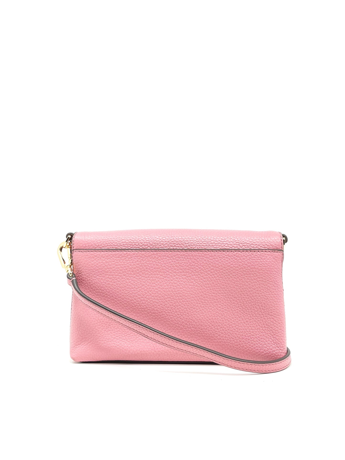 Tory Burch Pink Magnolia Thea Mini Foldover Crossbody