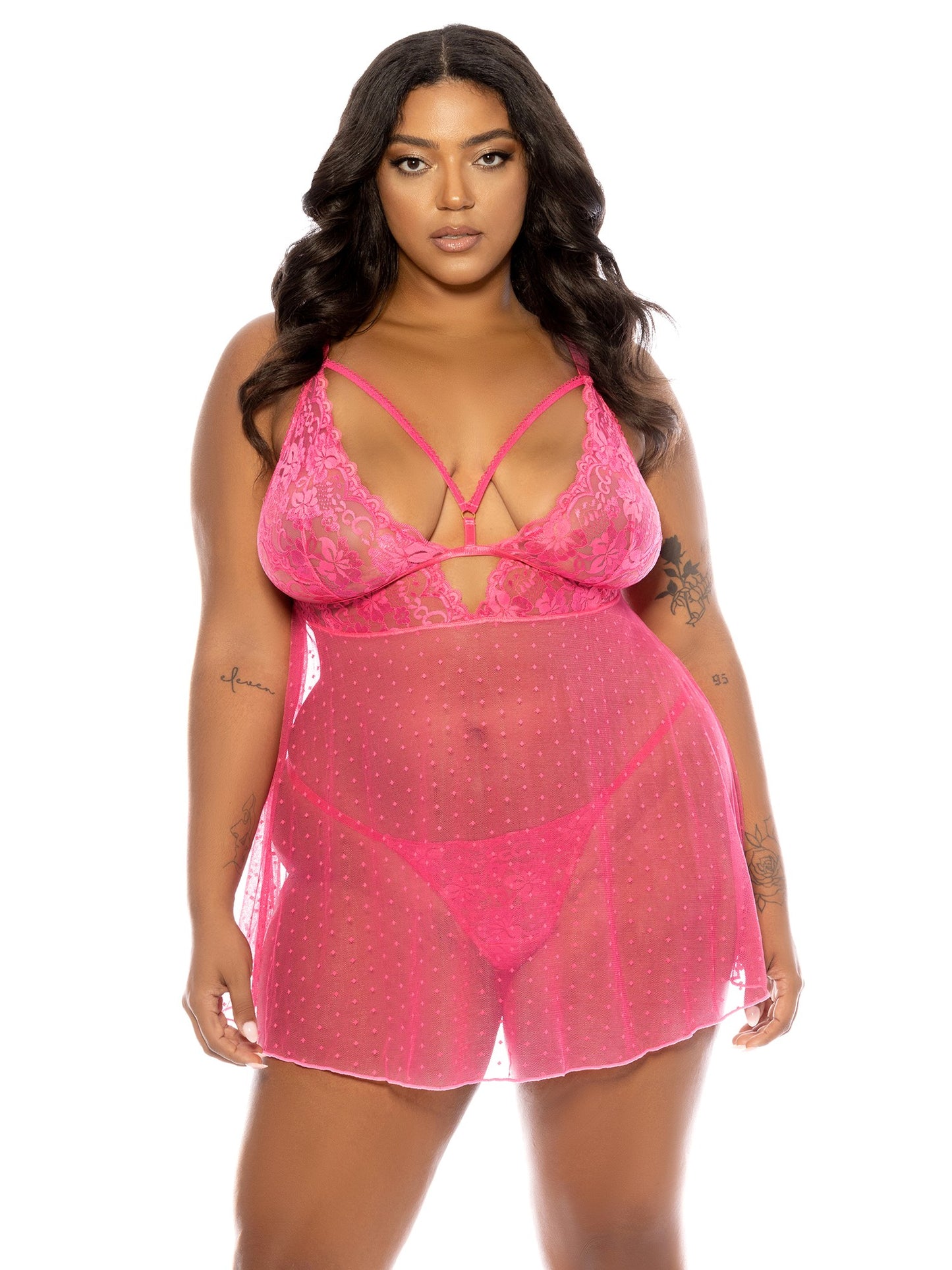 title:APHRODITE BABYDOLL;color:RASPBERRY SORBET