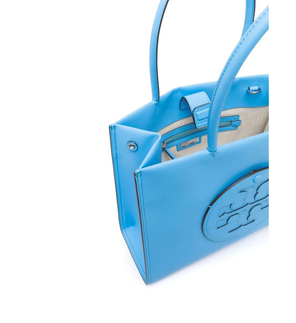 title:Tory Burch Women's Small Ella Bio Tote;color:Blue Azure