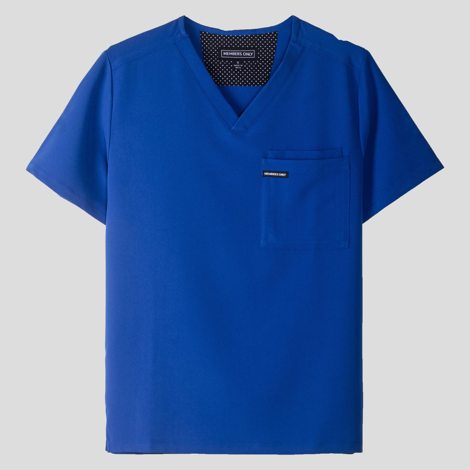 Brighton 3-Pocket Scrub Top Mens Scrub Top Members Only 