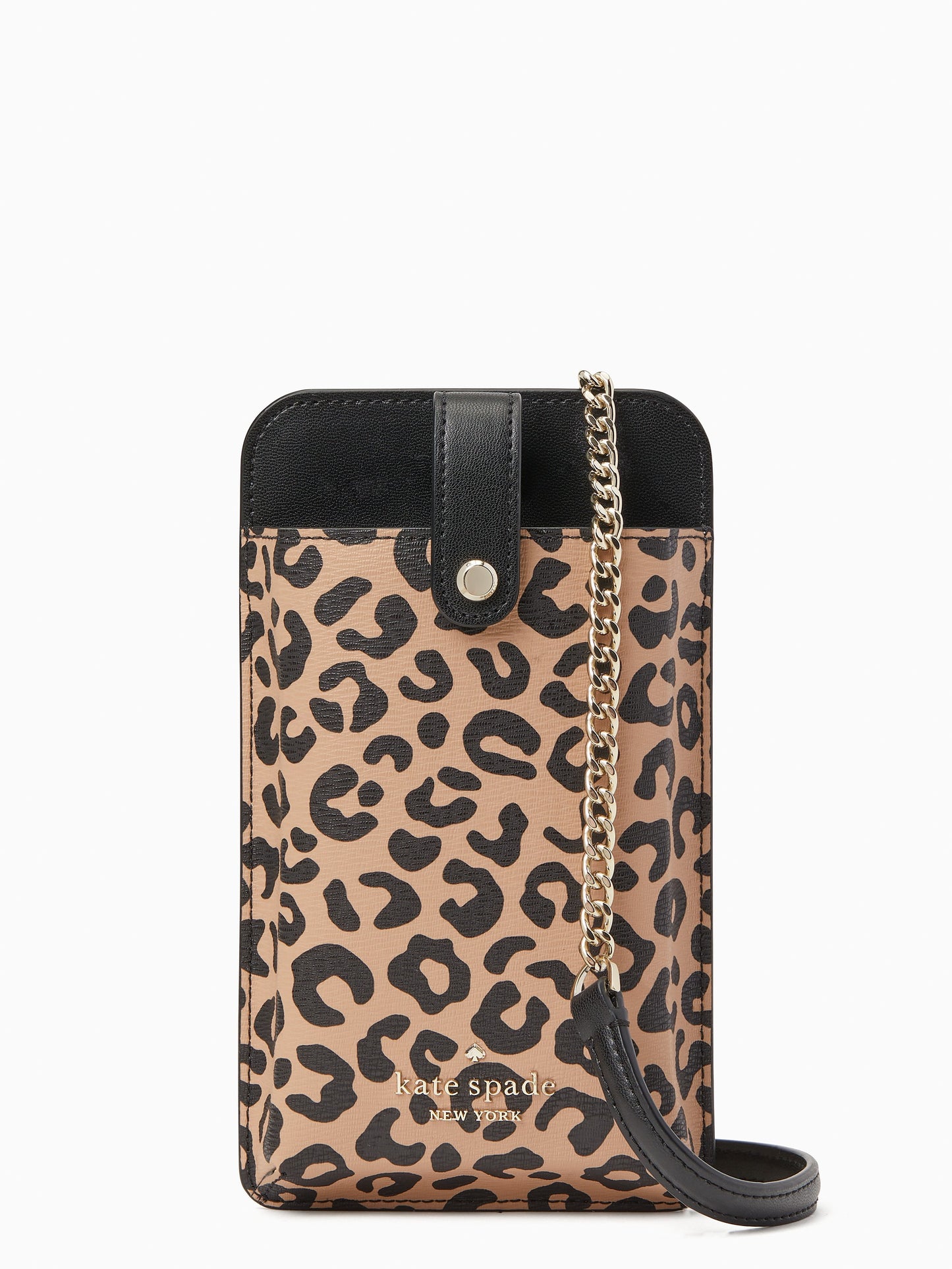 Kate Spade Remi Graphic Leopard Printed North South Phone Crossbody