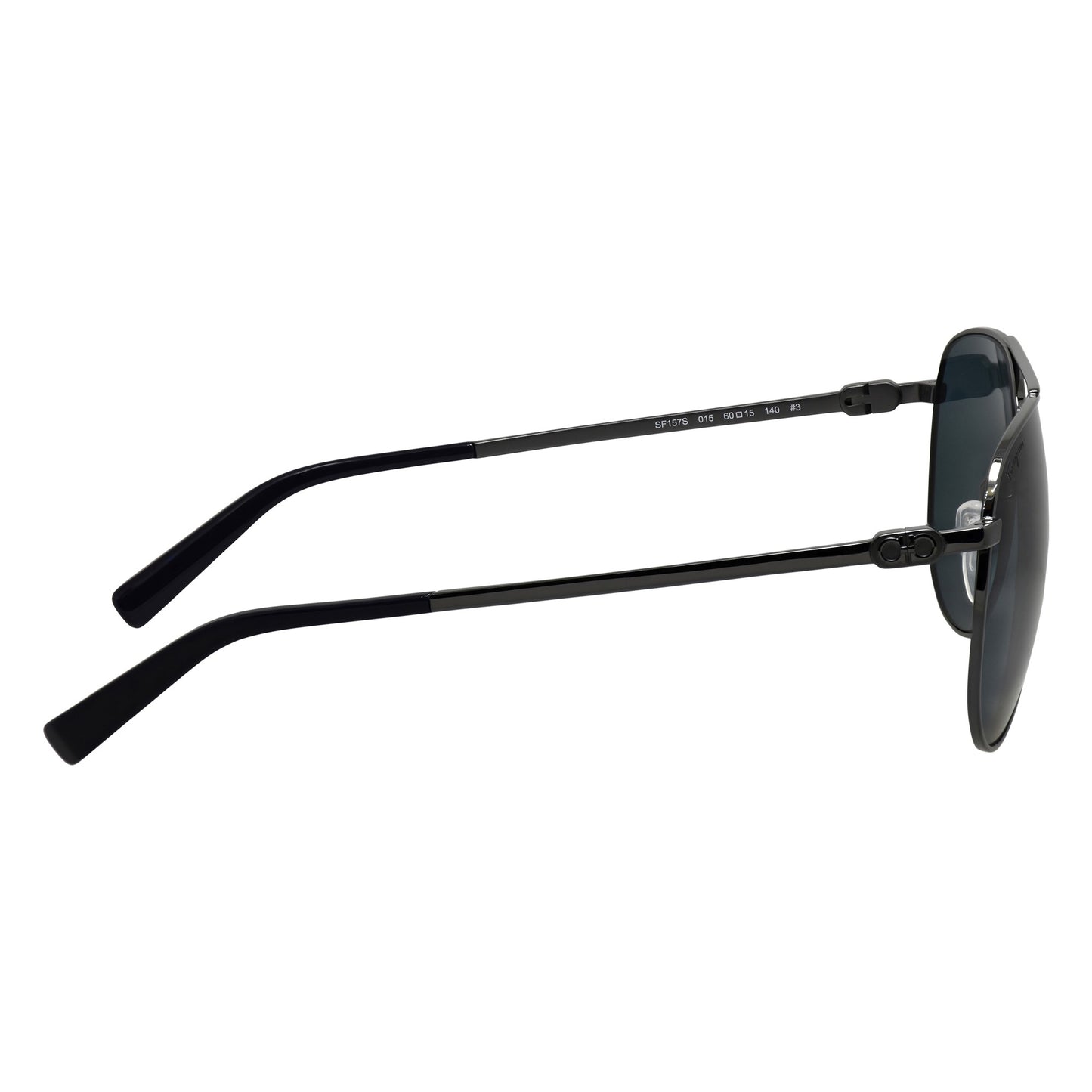 Salvatore Ferragamo Unisex Black Sunglasses SF_157S_015_60mm