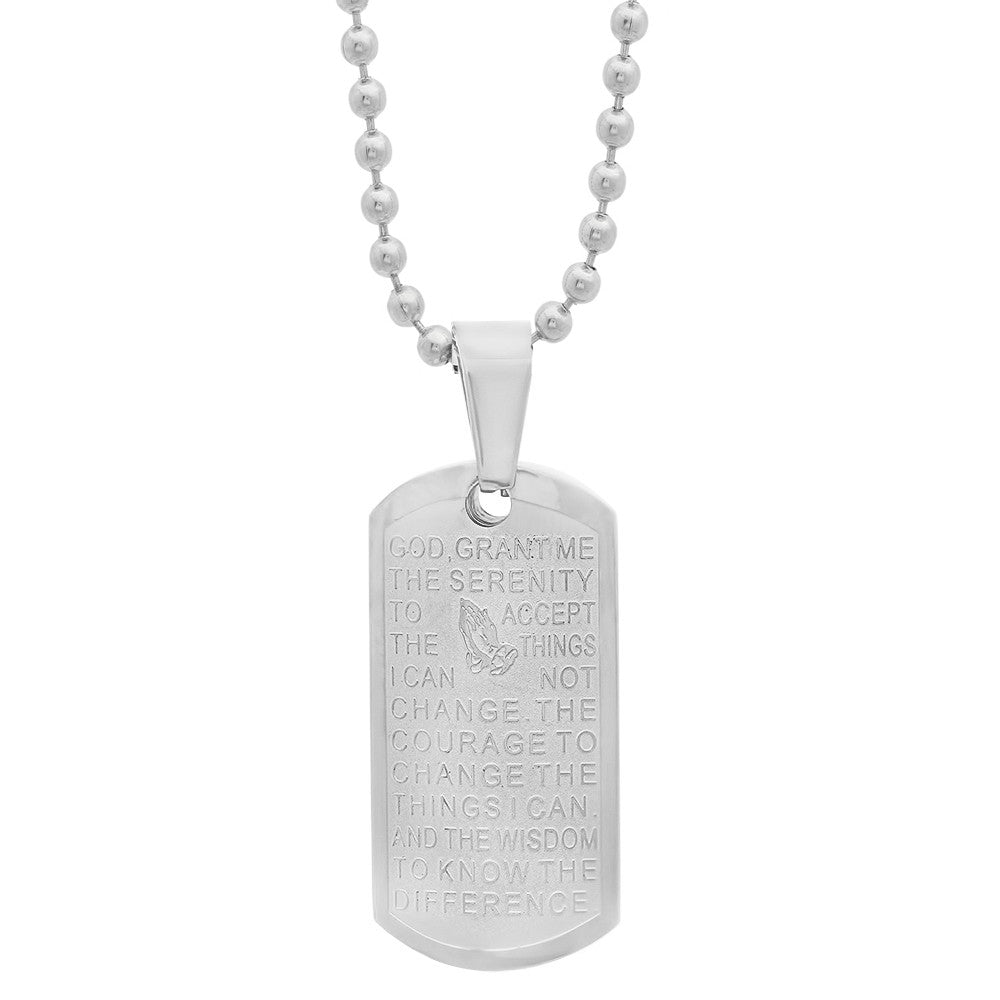 Serenity Prayer Pendant