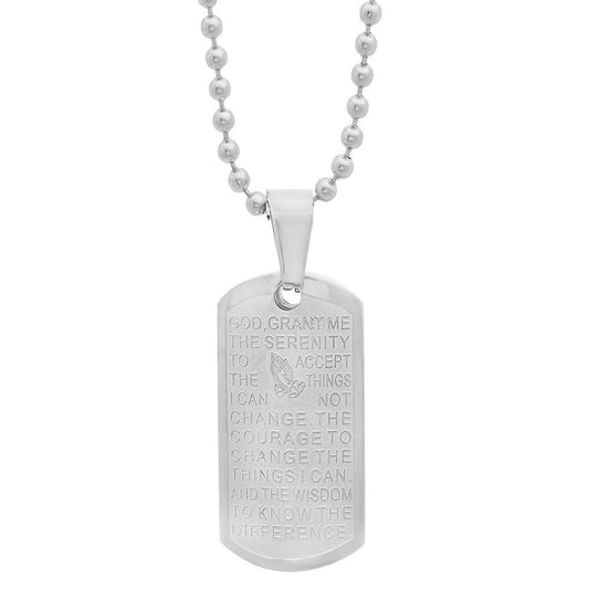 Serenity Prayer Pendant