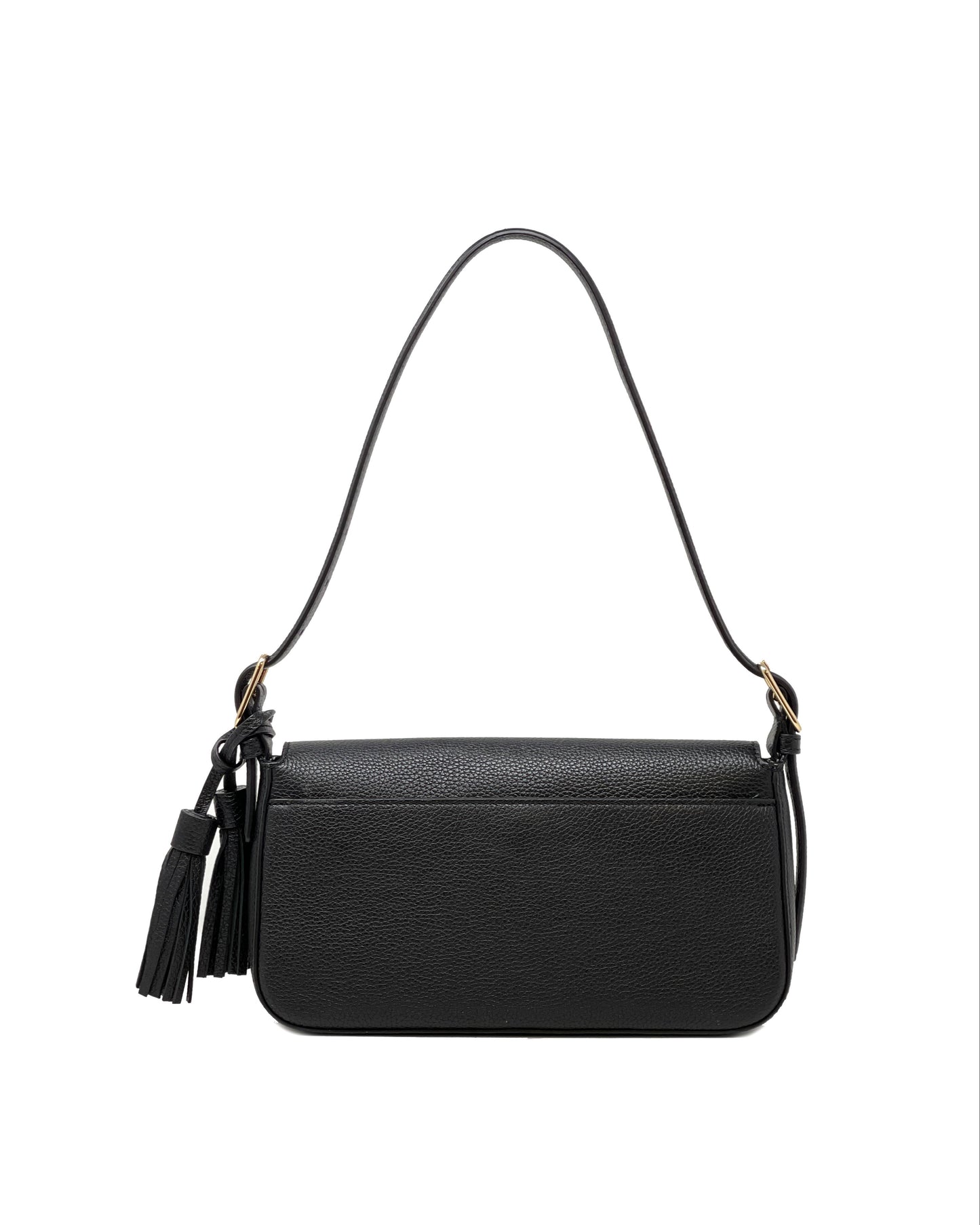 Tory Burch Black Thea Flap Shoulder Bag