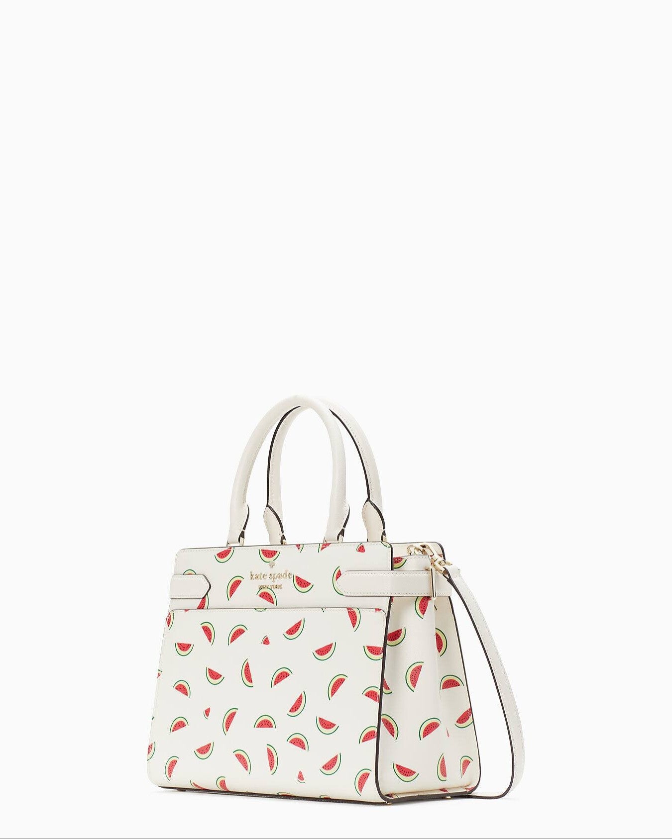 Kate Spade Staci Small Ladybug Satchel COLOR: Cream top Multi