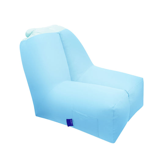 title:Inflatable Lounger Air Sofa Chair Couch w/ Portable Organizing Bag Waterproof Anti-Leaking for Backyard Lakeside Beach Traveling Camping Picnics;color:Blue