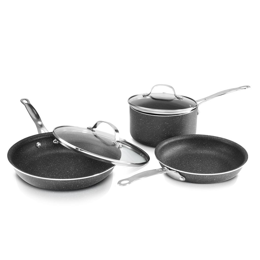 Granitestone Fundamental 5 Piece Essentials Cookware Set