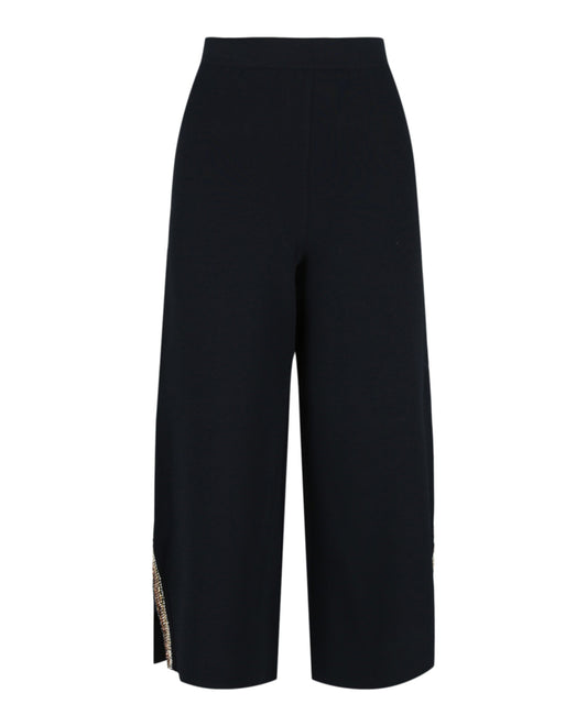 title:Stella McCartney Embellished Cropped Pants;color:Ink